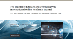 Desktop Screenshot of literacyandtechnology.org